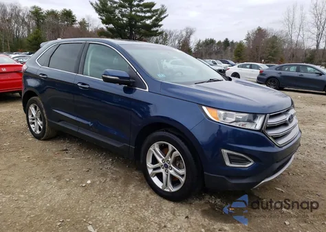 2017 Ford Edge Titanium from USA, damaged, VIN 2FMPK4K9XHBC36060